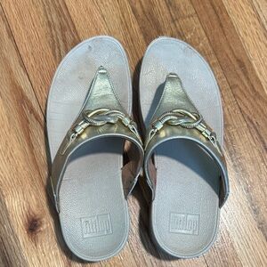 FitFlop Metallic Gold Women's Sandals